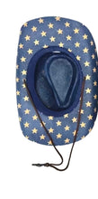 Load image into Gallery viewer, Andrea's Deals Sunshade American Flag Cowboy Hat