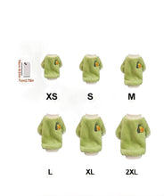 Load image into Gallery viewer, Andrea’s Deals Fruit Dog Sweater Green Small