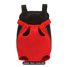 Load image into Gallery viewer, Andrea’s Deals Small Dog Hiking Backpack S Red