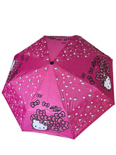 Load image into Gallery viewer, Sanrio Hello Kitty Compact Manual Umbrella With UV Protection