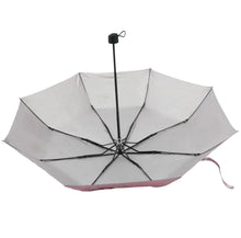 Load image into Gallery viewer, Sanrio Hello Kitty Compact Manual Umbrella With UV Protection