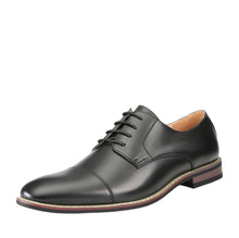 Load image into Gallery viewer, Bruno Marc Men's Classic Cap-Toe Formal Oxford Shoes 10 Black