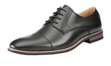 Load image into Gallery viewer, Bruno Marc Men's Classic Cap-Toe Formal Oxford Shoes 10 Black