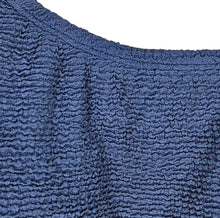 Load image into Gallery viewer, Shade & Shore Square Neck Pucker High Leg One Piece Swimsuit XS (0-2) Blue