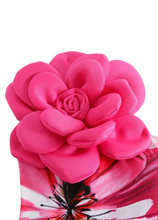 Load image into Gallery viewer, Music Festival European and American Two-piece Swimsuit Set Rose M Hot Pink