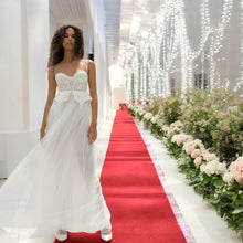 Load image into Gallery viewer, For Love and Lemons Lily Bridal Dress White M