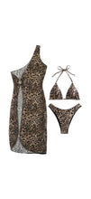 Load image into Gallery viewer, AD Women's Fashion Swimsuit Three-piece Set L