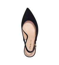 Load image into Gallery viewer, Coach Black Sutton Slingback Pump With Recycled Glitter 9
