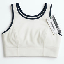 Load image into Gallery viewer, Kyodan Ladies Bra Top White/Navy L