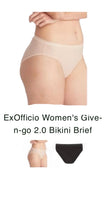 Load image into Gallery viewer, Exofficio Women’s Bikini Brief/Slip Give-N-Go Buff L