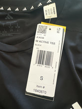 Load image into Gallery viewer, Adidas Women’s Active Tee. Designed for Training Tee Black S