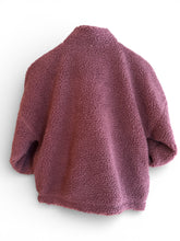 Load image into Gallery viewer, DSG Girls' Cozy Fleece Rose Coffee Full Zip Jacket Size XL