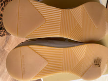 Load image into Gallery viewer, Michael Kors Crista Canvas and Crocodile Embossed Trainer. Size 9.5