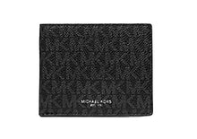 Load image into Gallery viewer, MICHAEL KORS Mens Greyson Logo Slim Billfold Wallet Black
