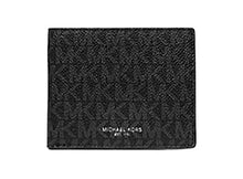 Load image into Gallery viewer, MICHAEL KORS Mens Greyson Logo Slim Billfold Wallet Black