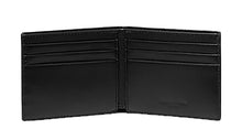 Load image into Gallery viewer, MICHAEL KORS Mens Greyson Logo Slim Billfold Wallet Black