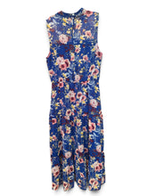 Load image into Gallery viewer, NWOT Lulus In My Dreams Blue Floral Print Midi Dress M
