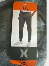 Load image into Gallery viewer, NWT Hurley Men's Fleece Midweight Drawstring Jogger Pants Grey Size XXL
