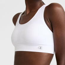 Load image into Gallery viewer, NWT Champion Seamless Racerback Sports Bra White XS
