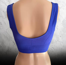 Load image into Gallery viewer, NWT Colsie lounge bralette Cobalt Blue XS
