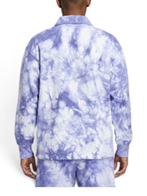 Load image into Gallery viewer, NWT Adidas IY6587 Men's All SZN Fleece Polo Sweatshirt Semi Cobalt Blue M
