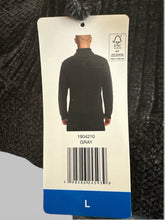 Load image into Gallery viewer, NWT Weatherproof Vintage Men's Soft Touch Quarter Zip Sweater  Charcoal L
