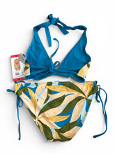 Load image into Gallery viewer, Untitled NWT Hurley Women's Reversible Bikini, Teal Multi, Medium
