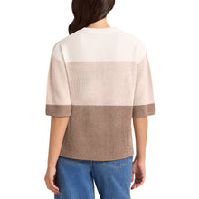 Load image into Gallery viewer, NWT Matty M Women's Elbow Sleeve Color Block Sweater M
