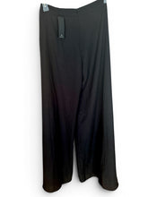Load image into Gallery viewer, NWT LULUS Knockout Black Knit Wide-Leg Slit-Front Pants Small
