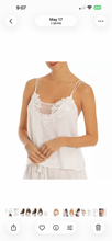 Load image into Gallery viewer, NWT In Bloom by Jonquil Satin Cami White M
