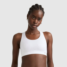 Load image into Gallery viewer, NWT Champion Seamless Racerback Sports Bra White XS
