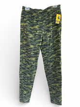 Load image into Gallery viewer, NWT Carhartt Youth Kid's CK8446 Logo Fleece Camo Sweatpant - Green Camo XL 18/20
