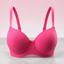 Load image into Gallery viewer, NWT Freya Idol Moulded Balcony Bra Hot Pink 32DD

