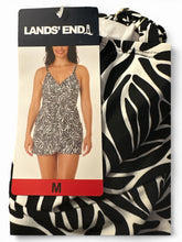Load image into Gallery viewer, NWT Lands' End Ladies' Swim Dress Black Medium
