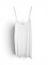 Load image into Gallery viewer, NWT Exquisite Free People V-Neck Mini Cami Tunic Off white S
