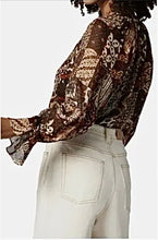 Load image into Gallery viewer, NWT Joie Womens Women's Cecarina Top in Pinecone Multi M
