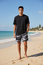 Load image into Gallery viewer, NWT Speedo Tech Volley Swim Shorts, Dark Gray Size XL 36/38 UPF 50+ Liner
