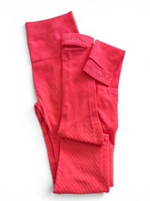 Load image into Gallery viewer, NWOT FP Movement "Think Free" Seamless Stirrup Leggings Vibrant Neon Red XS
