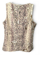 Load image into Gallery viewer, NWT Inc International Concepts Ethereal Run Petite/Small Color: Brown/Cream
