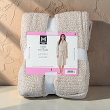 Load image into Gallery viewer, NWT Member's Mark Elegant Cream Knit Women's Robe S
