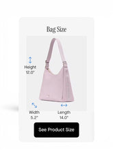 Load image into Gallery viewer, NWT Kate Spade Carter Nylon Large Convertible Crossbody Lavender Smoke
