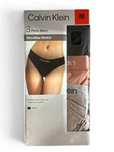 Load image into Gallery viewer, NWT Calvin Klein Women's Bikini, 3-pack M
