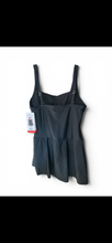 Load image into Gallery viewer, NWT Beyond Control Square Neck Swim Dress Black M

