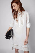 Load image into Gallery viewer, NWT Zadig &amp; Voltaire Redda Dress Tunic Shirt Top Cotton Judo Size S $448
