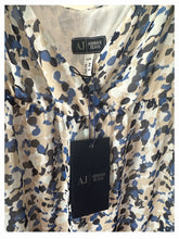 Load image into Gallery viewer, NWT Armani Jeans Ditsy Dots Tiered Maxi Dress 44/8 US Multi
