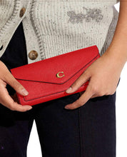 Load image into Gallery viewer, Coach Wyn Soft Wallet Sport Red
