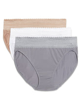 Load image into Gallery viewer, New Warners Blissful Benefits Dig-Free Comfort Waistband/Lace 3 Pk 3XL
