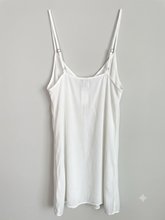 Load image into Gallery viewer, NWT Exquisite Free People V-Neck Mini Cami Tunic Off white S
