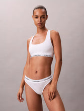 Load image into Gallery viewer, NWT Calvin Klein Women’s Bralette Set Modern Rich Cotton Stretch White M
