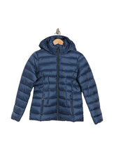 Load image into Gallery viewer, Michael Kors Hooded Puffer Jacket Danish Blue  L
